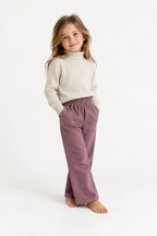Pantaloni EBANO bambina 100% lana