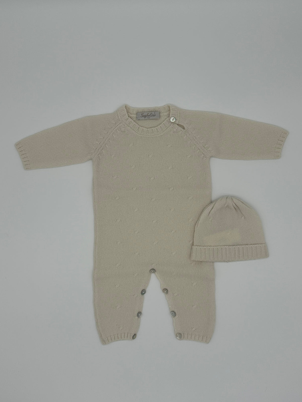 Cappellino bebè 100% cashmere