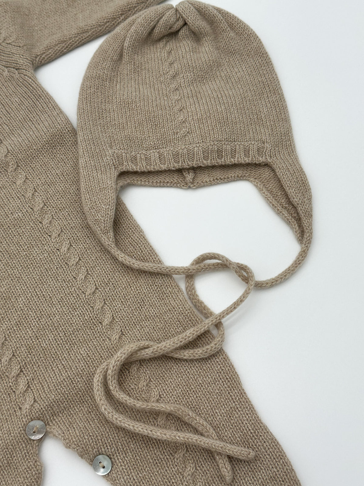 Cuffietta bebè 100% cashmere