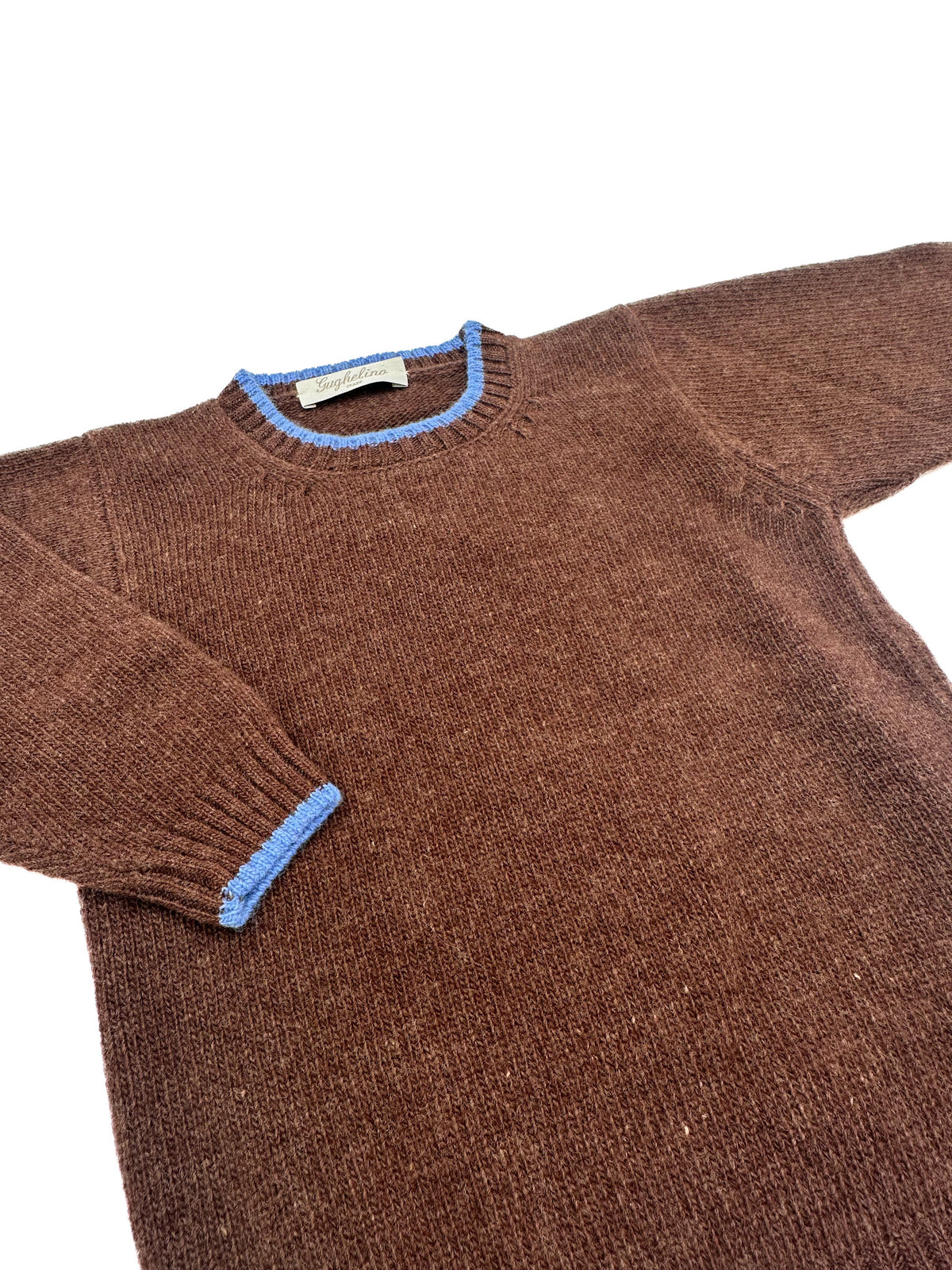 Maglione girocollo 100% lana