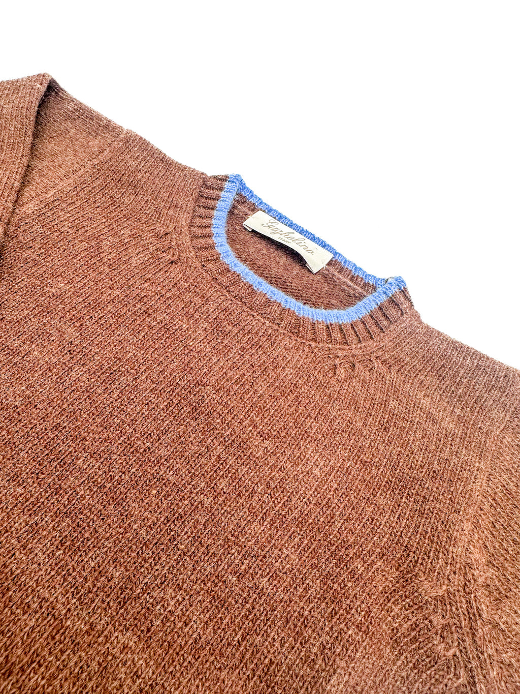 Maglione girocollo 100% lana