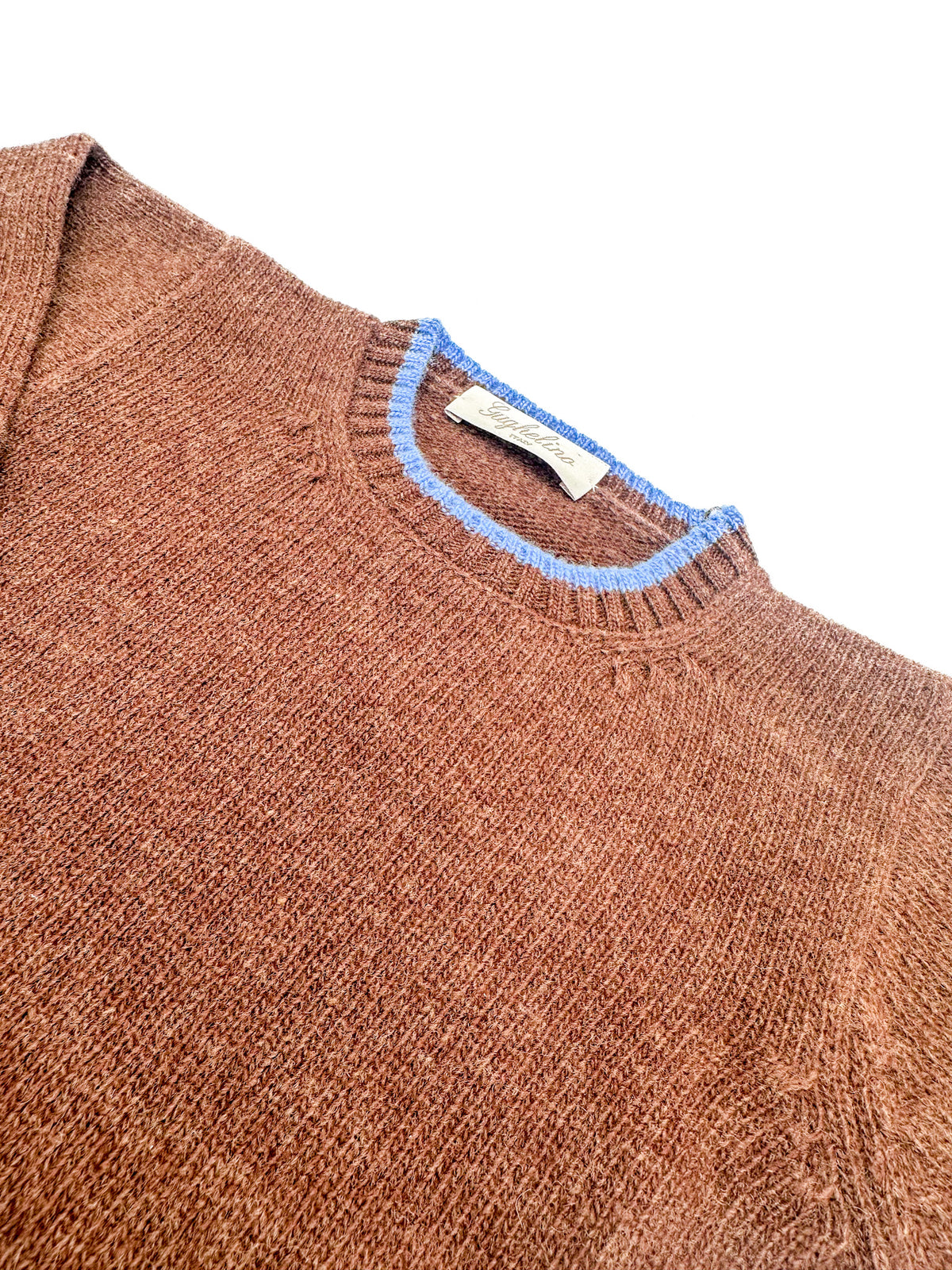 Maglione girocollo 100% lana