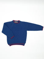 Maglione girocollo bambina 100% lana