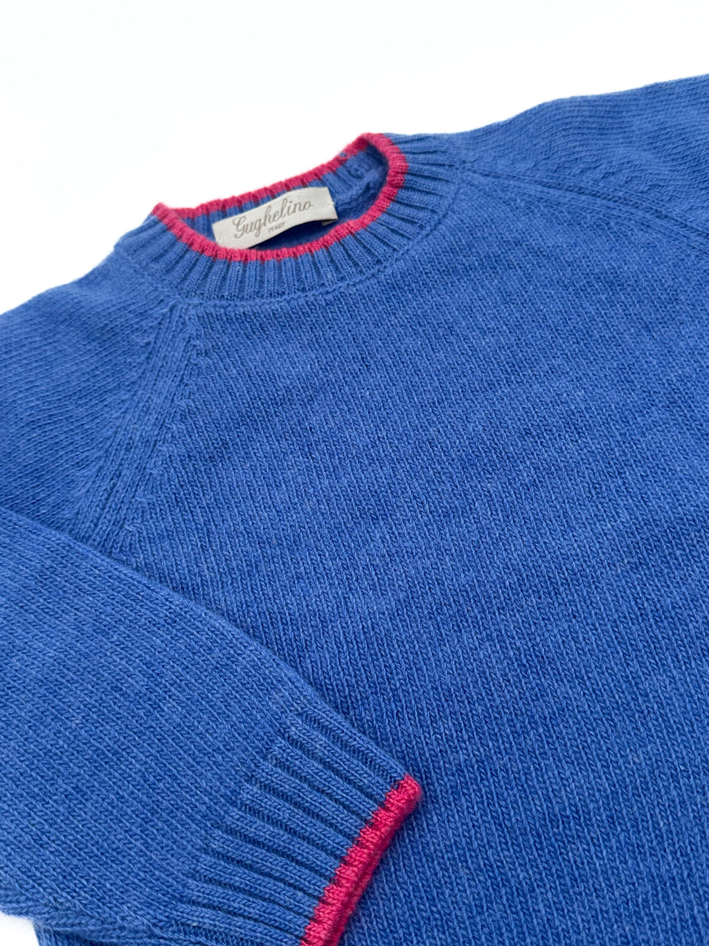 Maglione girocollo bambina 100% lana