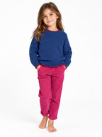 Maglione girocollo bambina 100% lana