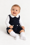 Completo bebè bermuda GINELAN, GILET e BODY