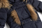 Giacca da neve 100% piuma d'oca con vero pelo