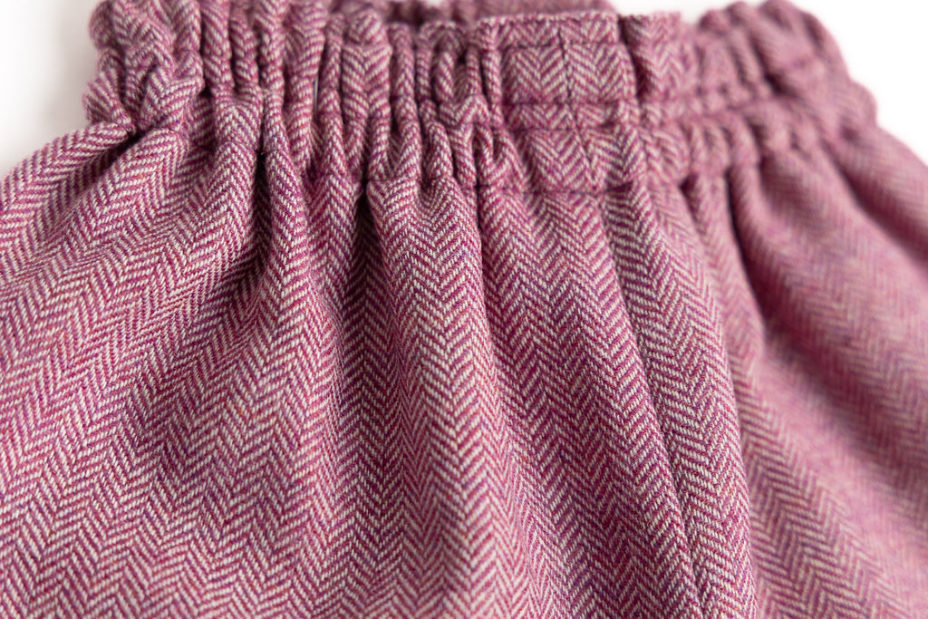 Pantaloni EBANO bambina 100% lana
