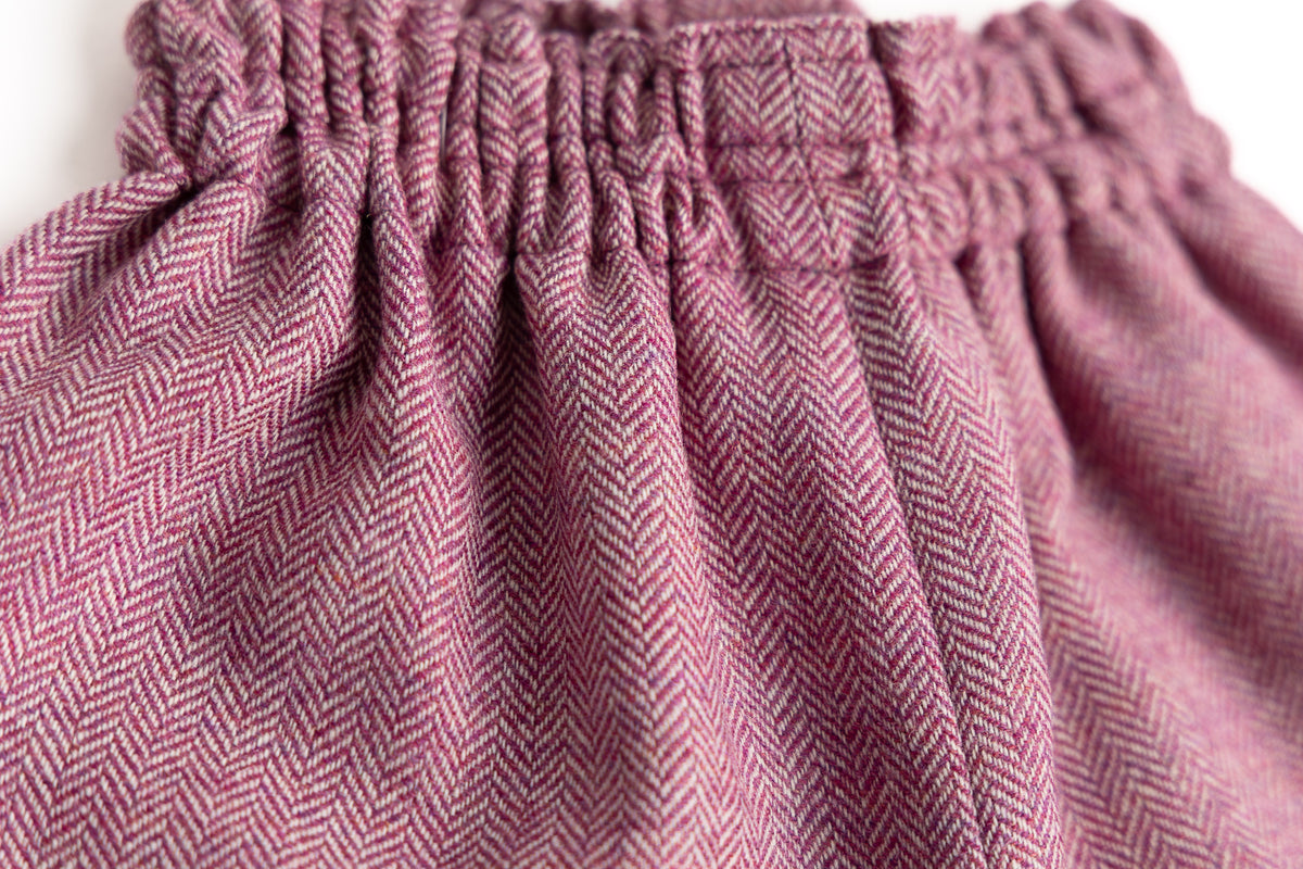 Pantaloni EBANO bambina 100% lana