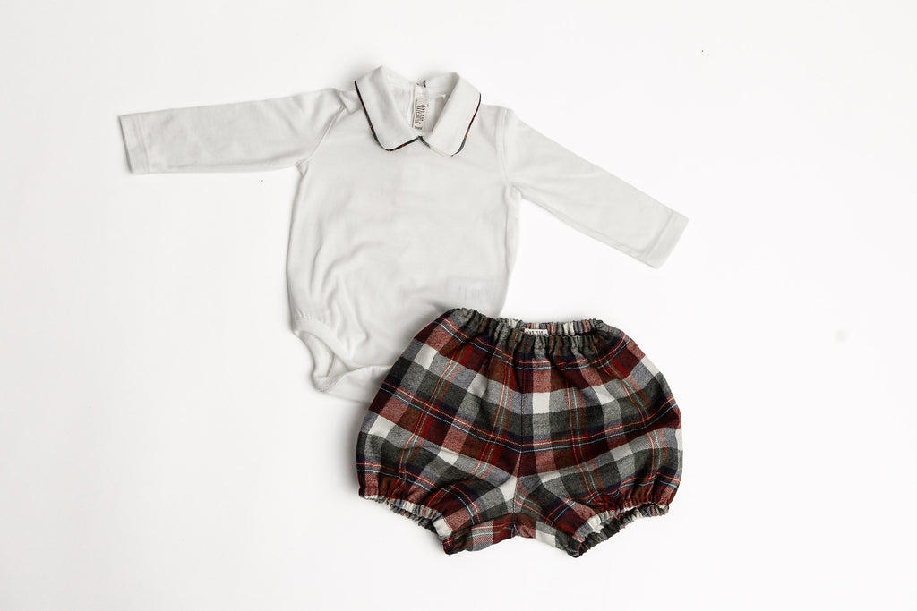 Completo bebè culotte e body
